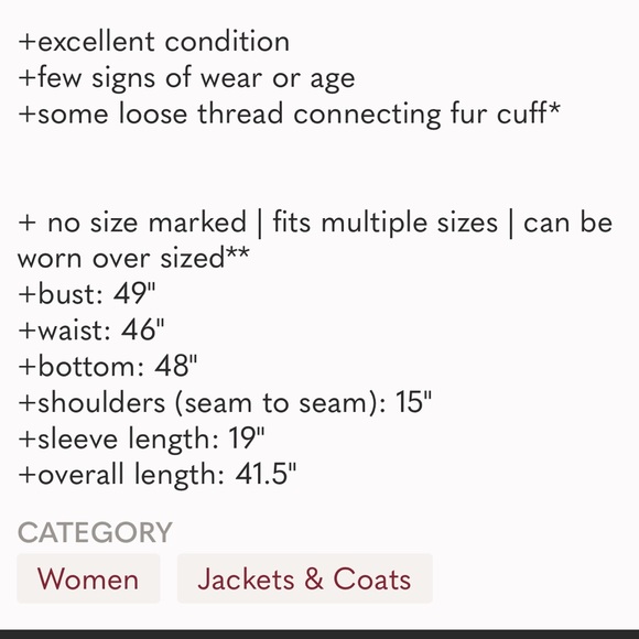 VTG Townley Box Coat - Picture 9 of 11